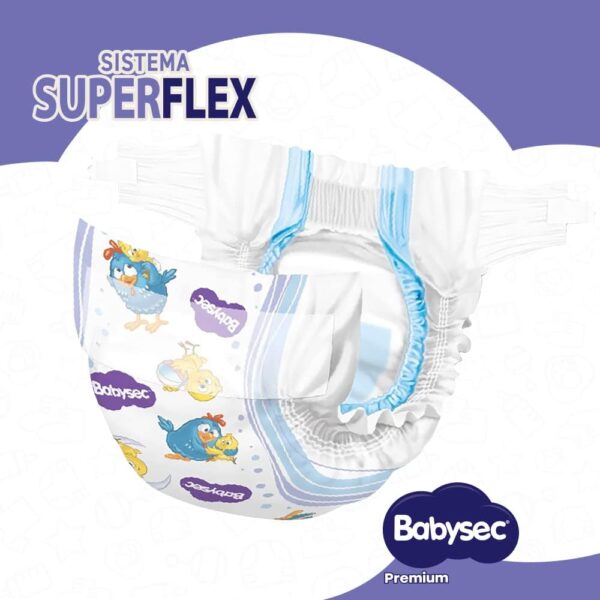 Babysec Fralda Premium Hiper G 60 Un | .br - Image 4