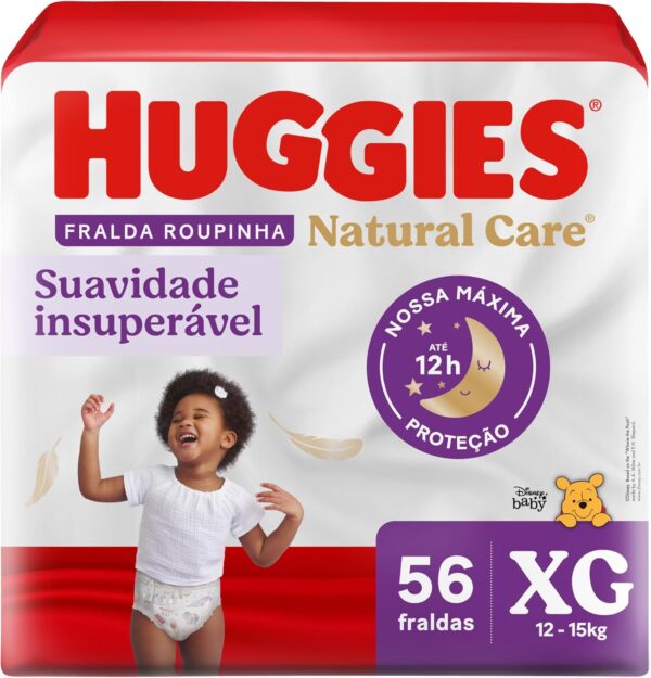 Huggies Fralda Premium Roupinha Natural Care XG 56 Un | .br